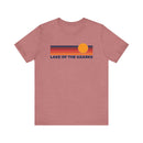 Lake of the Ozarks, Missouri T-Shirt Retro Sun Ombre Unisex Tee, Vintage Missouri Tee, Mountain Sun Lake of the Ozarks Tee,  Souvenir Shirt-2