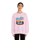 Bend, Oregon Sweatshirt - Unisex Retro Crewneck Bend Sweatshirt-11