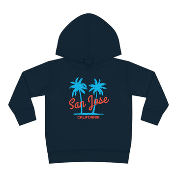 Buy navy San Jose, California Toddler Hoodie - Unisex San Jose Toddler Sweatshirt