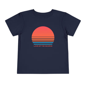 Lake of the Ozarks, Missouri Toddler T-Shirt - Retro 80s Toddler Lake of the Ozarks Shirt