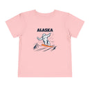 Alaska Yeti Snowboard Toddler Tee-6
