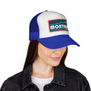 Montana Retro Mountains Trucker Hat - Vintage Style Montana Cap-13