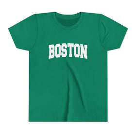 Boston, Massachusetts Youth Graphic Tee - Kids Boston T Shirt