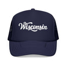 Kids Wisconsin Trucker Hat - Youth Snapback Cap
