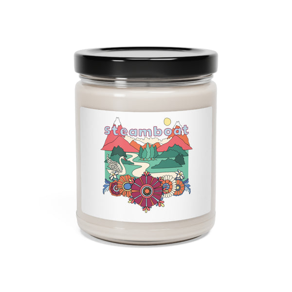 Steamboat, Colorado Candle - Scented Soy Steamboat Candle, 9oz