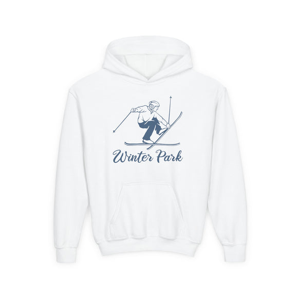 Winter Park, Colorado Youth Hoodie - Snow Ski Kids Winter Park Hooded Sweatshirt