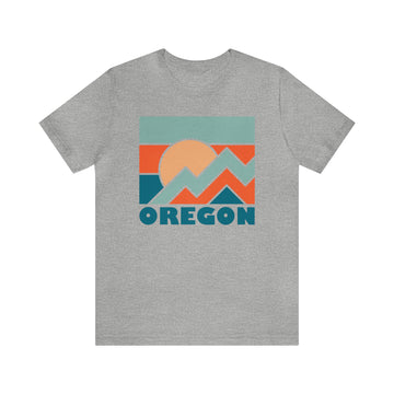 Oregon T-Shirt - Retro Unisex Oregon Shirt - 0