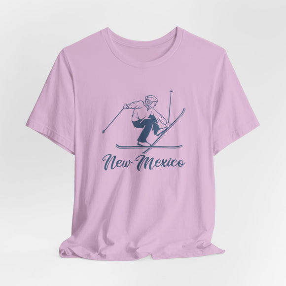 New Mexico T Shirt - Vintage Ski Graphic New Mexico Tee