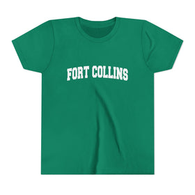 Fort Collins, Colorado Youth Graphic Tee - Kids Fort Collins T Shirt