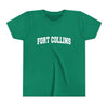 Fort Collins, Colorado Youth Graphic Tee - Kids Fort Collins T Shirt