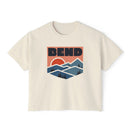 Women's Bend, Oregon Boxy Graphic Tee - Slightly Cropped-1