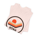 Utah T-Shirt - Sunset Mountain Graphic Tee-11