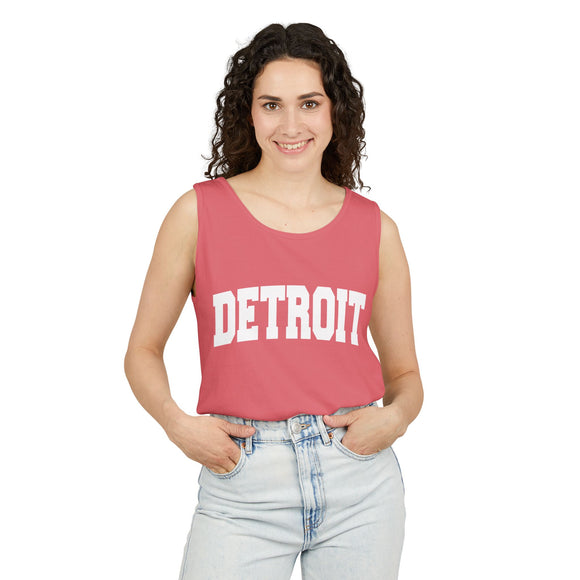 Detroit, Michigan Tank Top Unisex | Comfort Colors - 100% Cotton