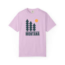 Montana T Shirt, Comfort Colors Cotton 100% Cotton Trees Tee-5