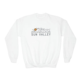 Sun Valley, Idaho Youth Sweatshirt - Unisex Kid's Sun Valley Crewneck Sweatshirt