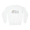 Sun Valley, Idaho Youth Sweatshirt - Unisex Kid's Sun Valley Crewneck Sweatshirt