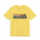 Indiana T Shirt - Retro Jetski PWC Graphic Indiana Tee-13
