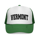 Vermont Retro Collegiate Style Trucker Hat-3