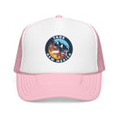 Taos, New Mexico Retro Ski Lift Mountain Foam Trucker Hat-2