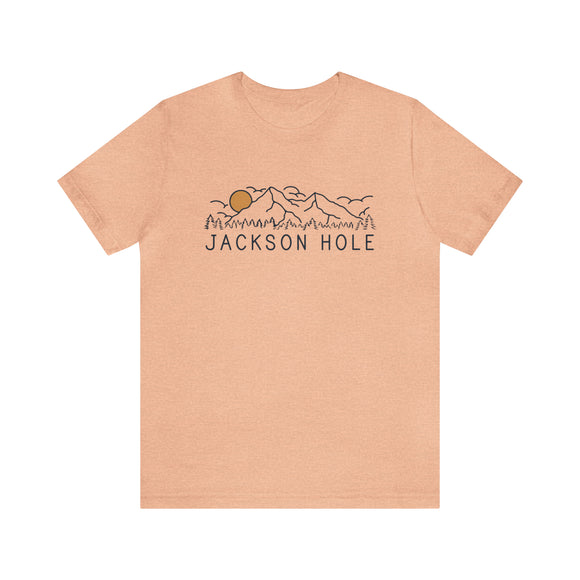 Jackson Hole, Wyoming T-Shirt - Retro Unisex Jackson Hole Shirt