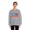 Wyoming Sweatshirt - Mountain Wyoming Crewneck Sweatshirt