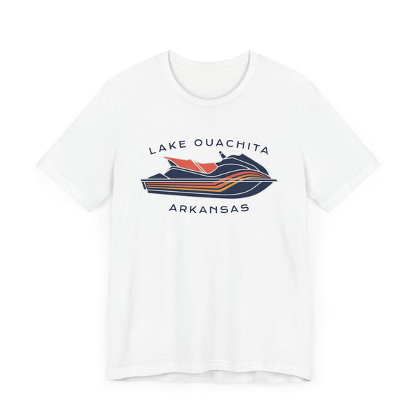 Lake Ouachita, Arkansas T Shirt - Jetski Boating Graphic Tee