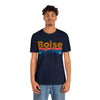 Boise, Idaho Shirt - Mountain Sunset Unisex Boise T-Shirt