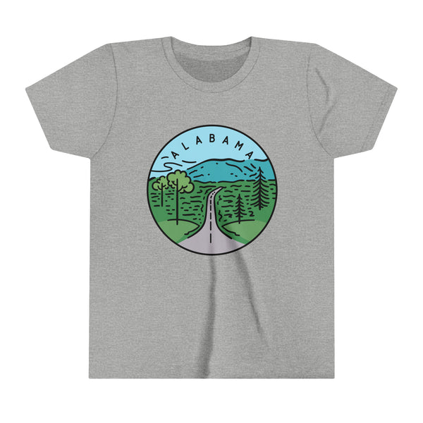 Alabama Youth T-Shirt - Unisex Kids Alabama Shirt