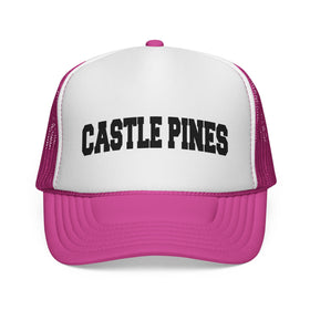 Buy pink Castle Pine, Colorado Collegiate Style Trucker Hat