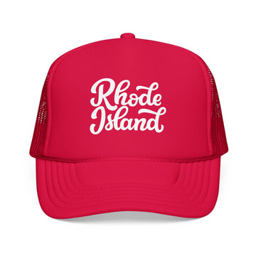 Kids Rhode Island Trucker Hat - Youth Snapback Cap