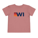 Wisconsin Toddler Tee - Retro WI T-Shirt-3