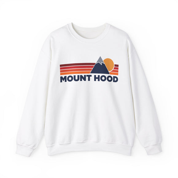 Mount Hood Sweatshirt Retro Mountains, Mount Hood Unisex Crewneck, Vintage Cozy Jumper, Gift for Outdoor Lovers