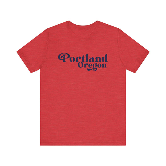 Portland, Oregon Graphic Tee, Casual T-Shirt, Vintage Style Shirt