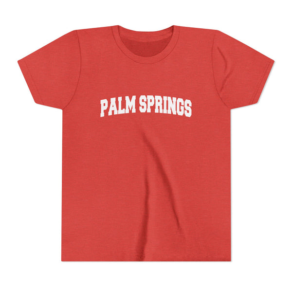Palm Springs, California Youth Graphic Tee - Kids Palm Springs T Shirt