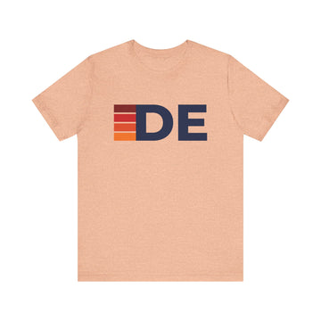 Delaware Retro Stripes T-Shirt | Delaware State Tee