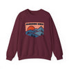 Jackson Hole, Wyoming Sweatshirt Retro Mountains, Jackson Hole Unisex Graphic Crewneck