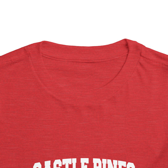 Castle Pine, Colorado Toddler Graphic Tee - Kids Castle Pine Vacation T-Shirt