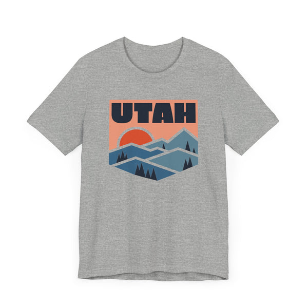 Utah T Shirt - Retro Graphic Utah Tee