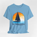 St. Augustine, Florida T Shirt - Sailboat Tee-20
