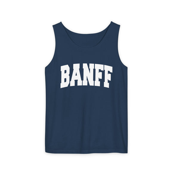 Banff, Canada Tank Top Unisex | Comfort Colors - 100% Cotton