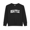 Seattle, Washington Sweatshirt - Seattle Toddler Crewneck Sweatshirt