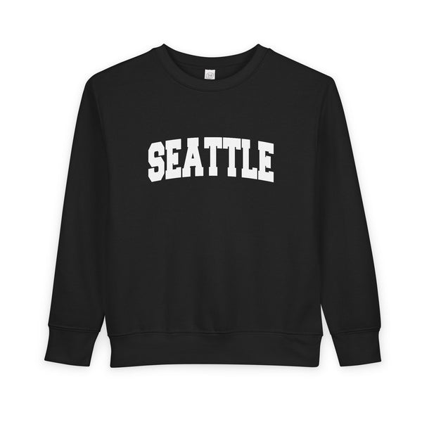 Seattle, Washington Sweatshirt - Seattle Toddler Crewneck Sweatshirt