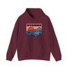 Wyoming Hoodie - Mountain Unisex Wyoming Hoodie Graphic Sweatshirt