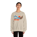 Utah Sweatshirt - Mountain Utah Crewneck Sweatshirt-11