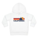 California Toddler Hoodie - Unisex Mountain Pullover Sweatshirt, Kids Hooded Jumper, California Souvenir-1