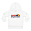 California Toddler Hoodie - Unisex Mountain Pullover Sweatshirt, Kids Hooded Jumper, California Souvenir