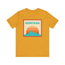 Retro Montana T-Shirt, Mountain Sun Tee, Unisex Graphic Shirt, Vintage Montana Top, Outdoor Adventure Clothing-6