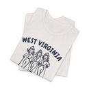 West Virginia Ski Babes T‑Shirt — Retro Skiing Graphic Tee-8