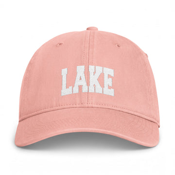 Buy peachy Lake Washed Baseball Cap - Vintage Coastal Comfort Colors