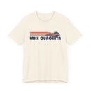Lake Ouachita, Arkansas T Shirt - Retro Jetski PWC Graphic Tee-10